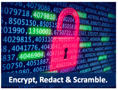 Encrypt, Redact & Scramble