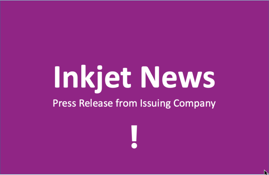 Inkjet News - Kao Collins release