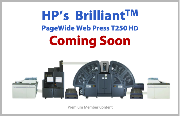 HP Pagewide Webpress T250 HD