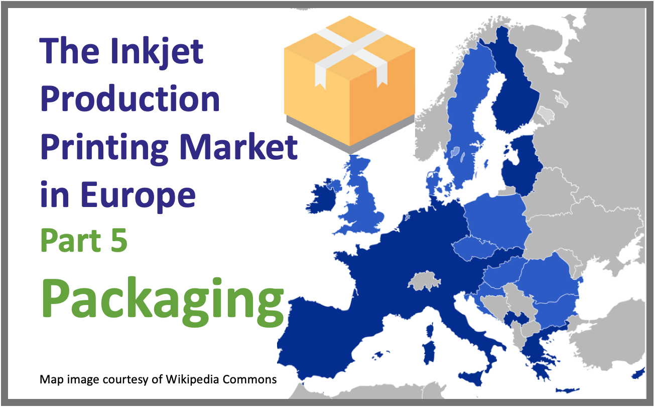 Featured image for “The Inkjet Printing Market in Europe – Package Printing”