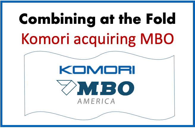 Featured image for “Combining at the Fold – Komori Acquiring MBO”