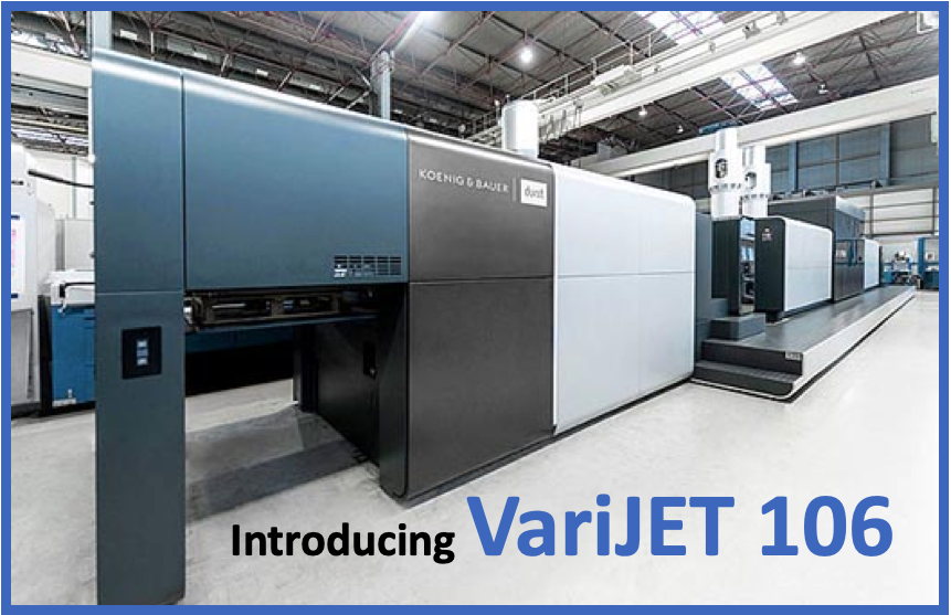 Featured image for “Koenig & Bauer Durst Announce Beta for VariJET 106 Press”