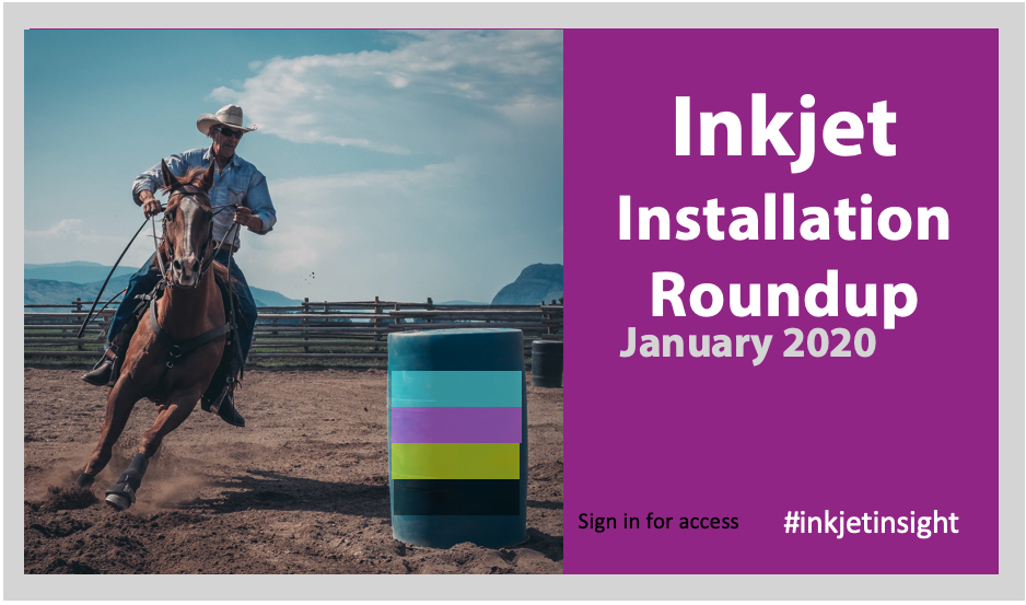 Featured image for “Monthly Inkjet Installation Roundup – January 2021”