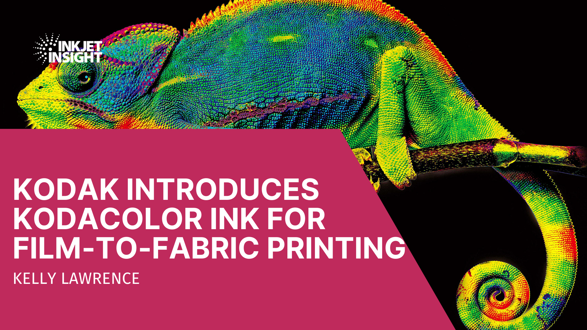 Featured image for “Kodak Introduces KODACOLOR Ink for Film-to-Fabric Printing”