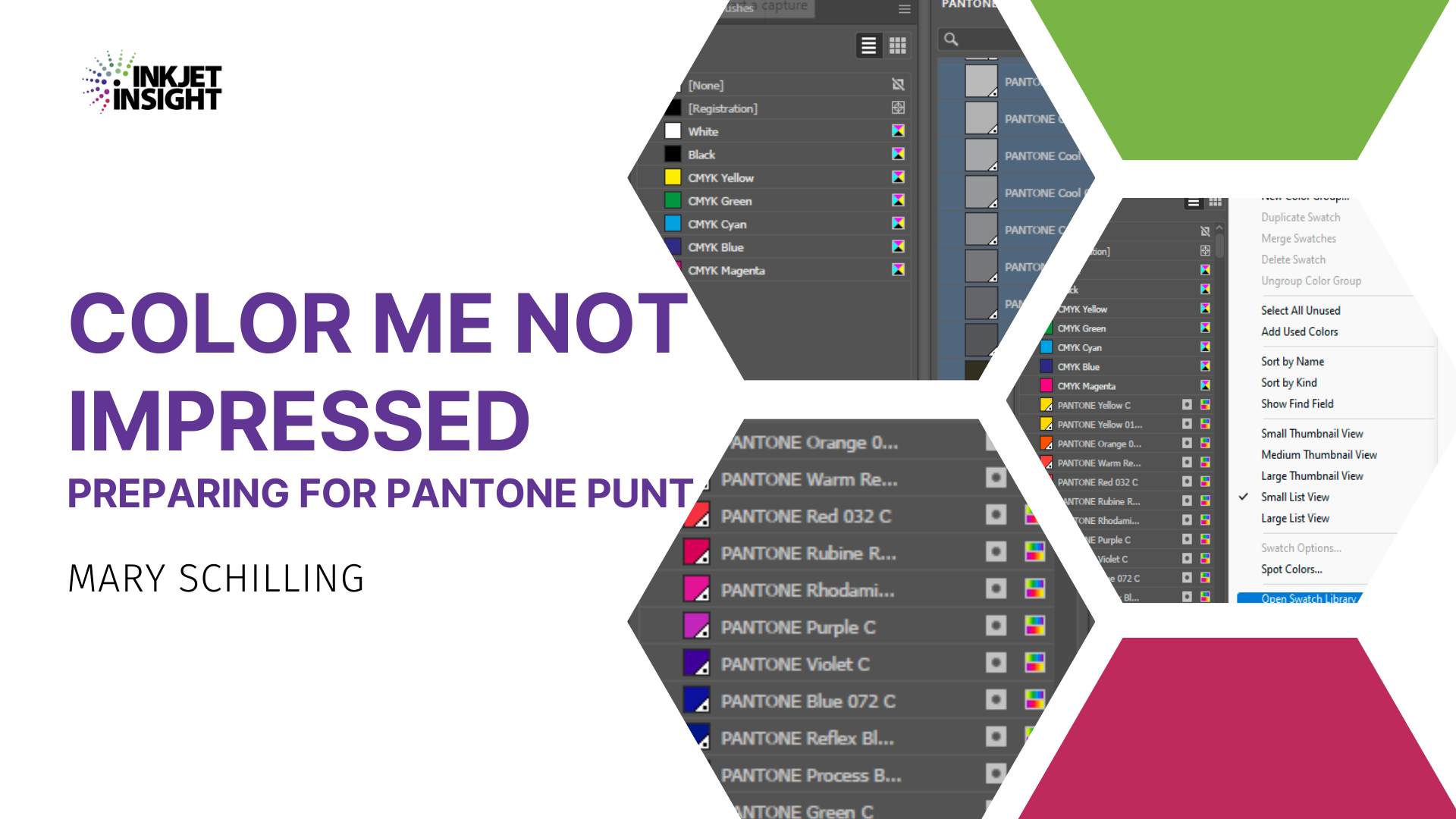 Featured image for “Color Me Not Impressed – Preparing for Pantone Punt”
