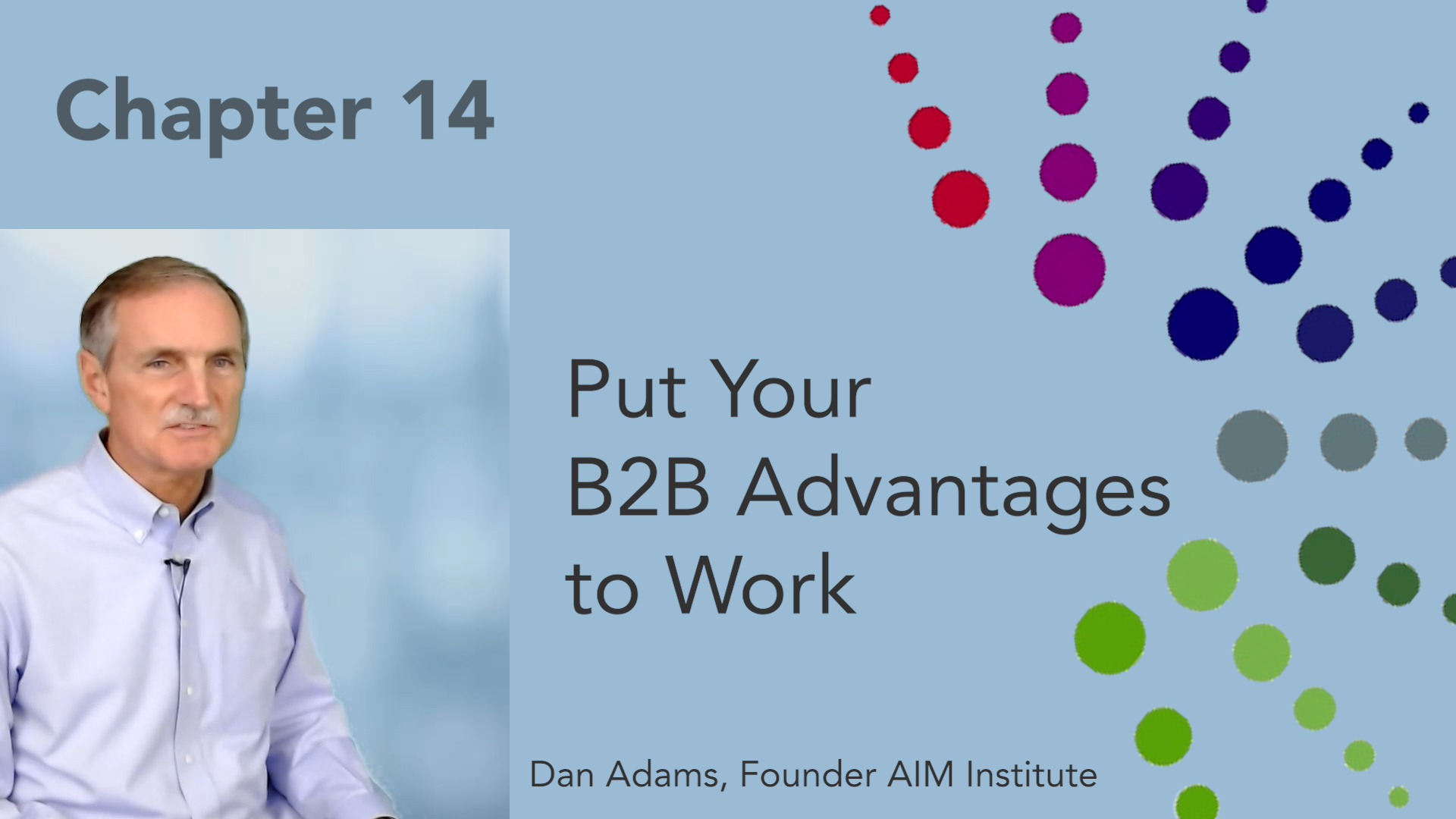 Featured image for “Putting B2B Advantages to Work – Video”