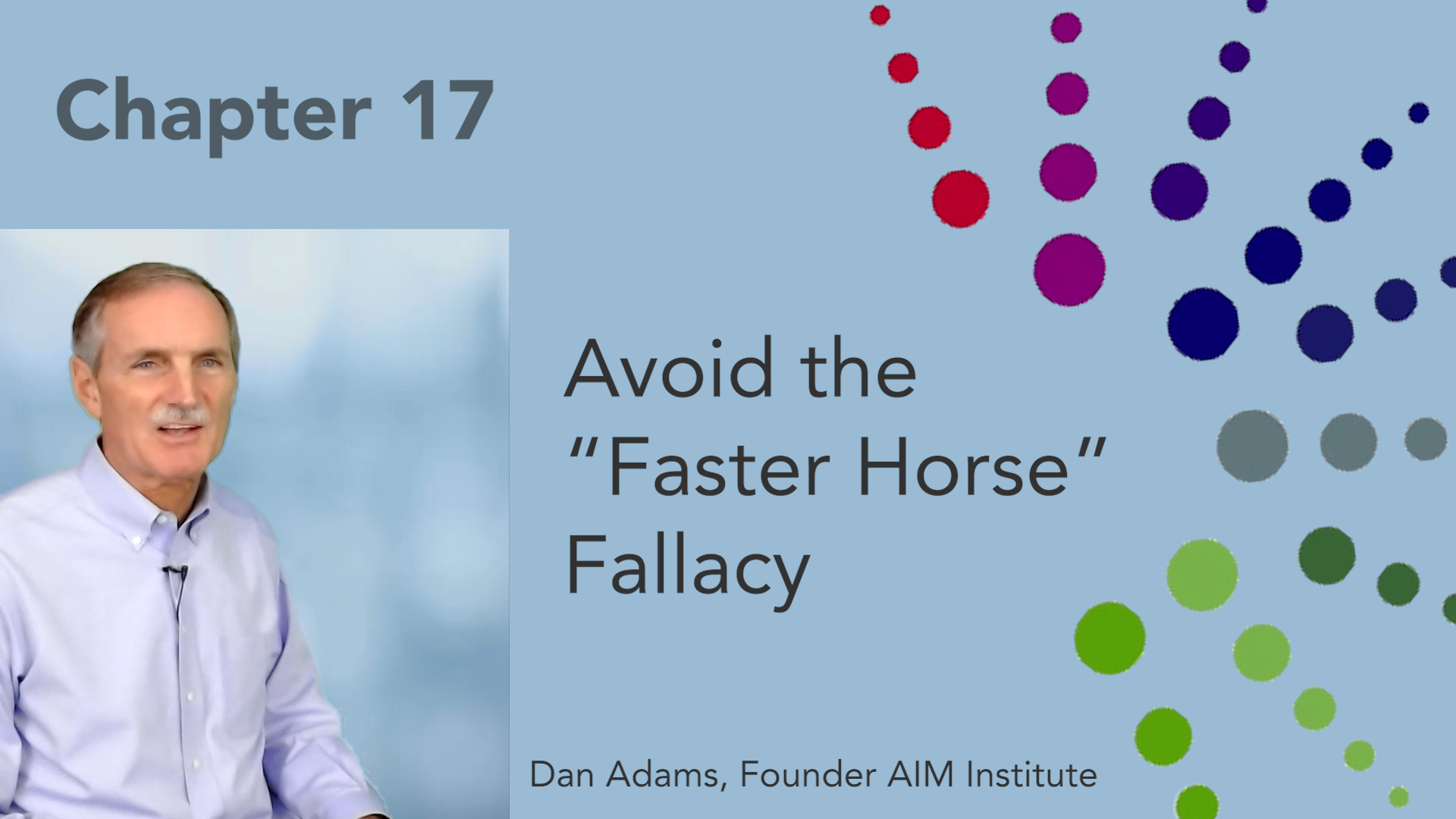 Featured image for “Avoid the Faster Horse Fallacy”