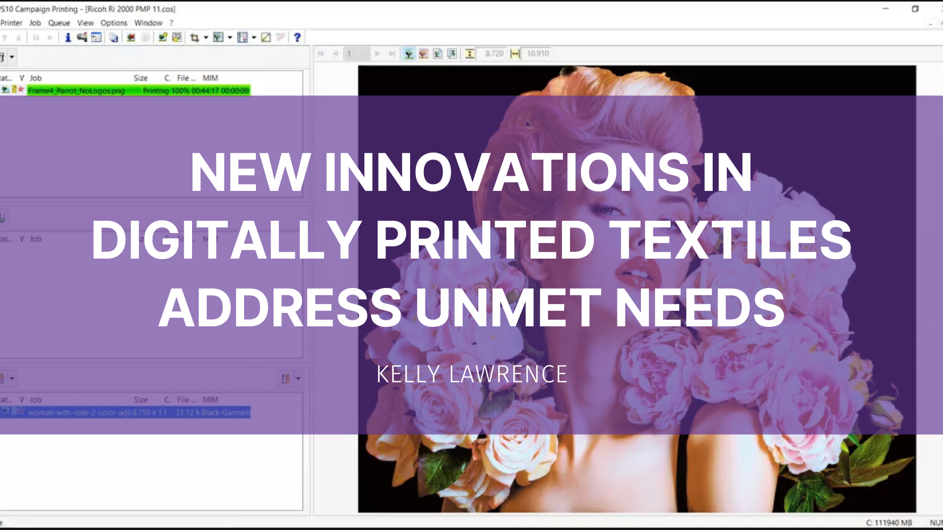 Featured image for “New innovations in digitally printed textiles address unmet needs”