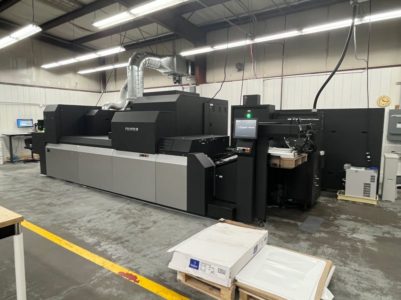 Fujifilm J Press 750HS installed at Valley Print Logistics in Valley Center, KS. (Source LinkedIn)