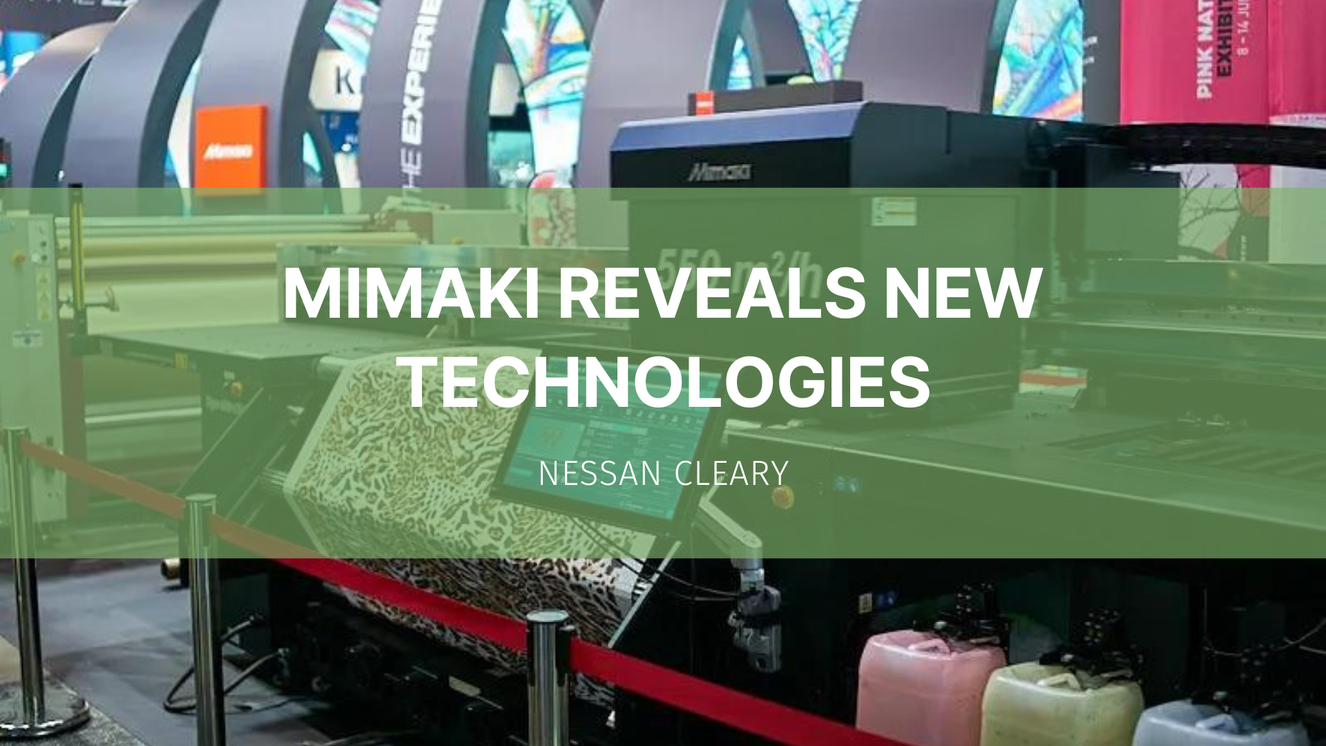 Featured image for “Mimaki reveals new technologies”
