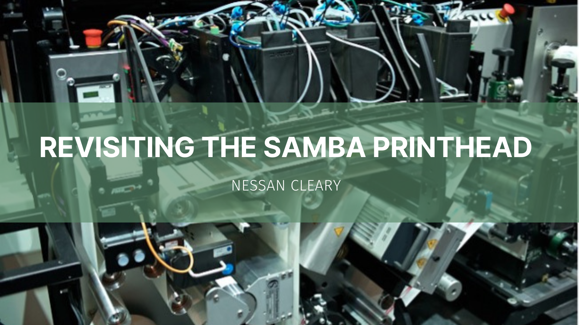 Featured image for “Revisiting the Samba printhead”