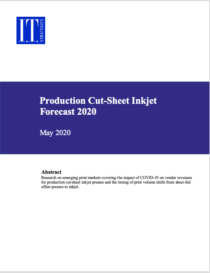 Featured image for “Production Cut-Sheet Inkjet Forecast 2020”